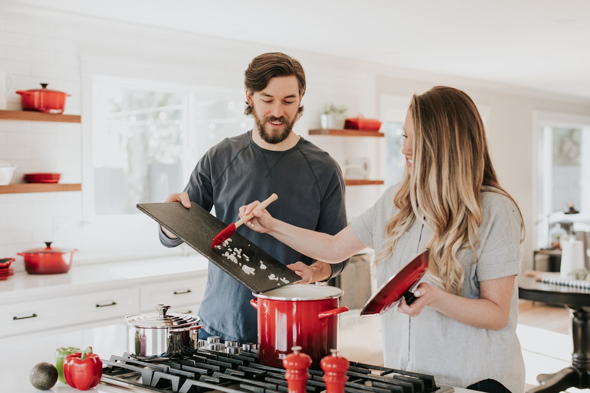 Kitchen with cabinets and counters—remodel or refresh work in progress